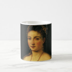 Caneca De Café La Bella, Duquesa de Urbino por Ticiano