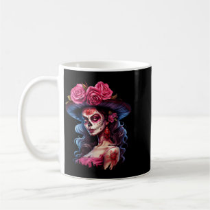 Caneca De Café La Catrina Dia De Los Muertos Dia Mexicano Dos Mor