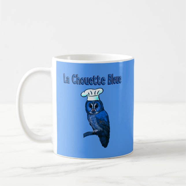 Caneca De Café La Chouette Bleue Cafe (Esquerda)