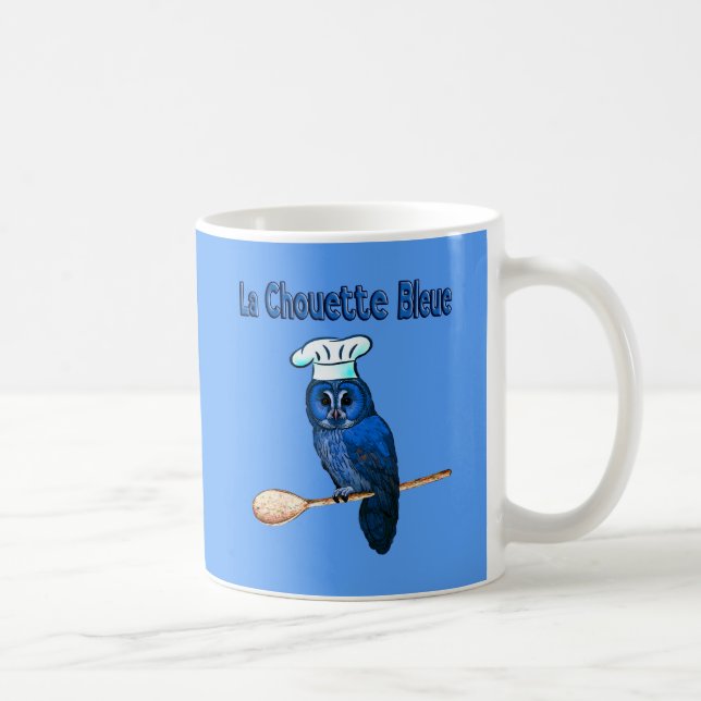 Caneca De Café La Chouette Bleue Cafe (Direita)