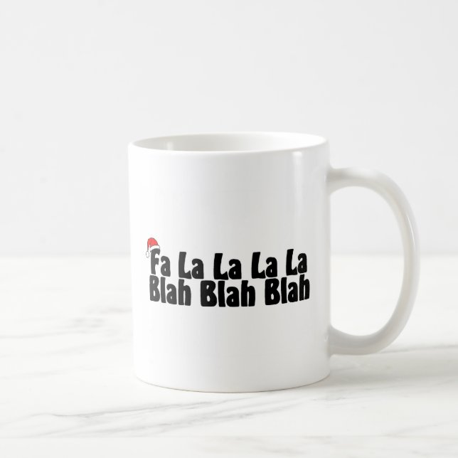 Caneca De Café La do La do La do La do Fa blá - blá (Direita)