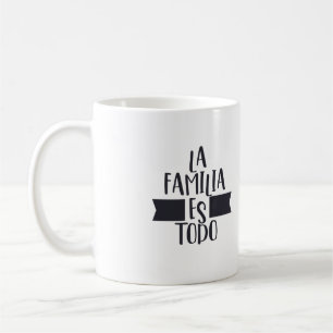 Caneca De Café La Familia Es Todo Mug