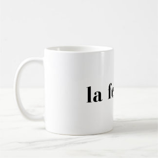 Caneca De Café La Femme Chic Feminine French Style Design