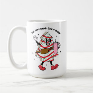 Caneca De Café Lá Fora, Parece Um Caco - O Natal Boujee