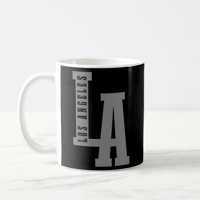 Caneca De Café La Los Angeles California La (Esquerda)
