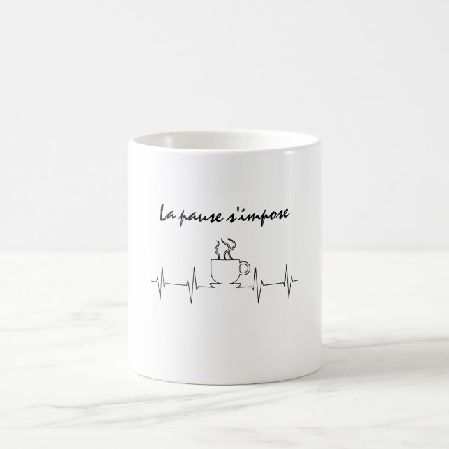 Caneca De Café La pause s'impose (Centro)