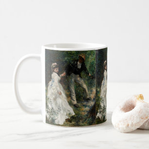 Caneca De Café La Promenade Renoir Impressionista Pintura