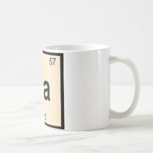 Caneca De Café La - Química da Gordura Símbolo da Tabela Periódic