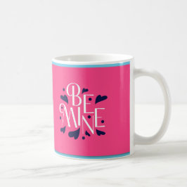 Caneca De Café Lã rosa suave - Na moda e funcional
