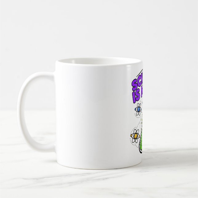 Caneca de Café Lab Fun Science Is My Jam (Esquerda)