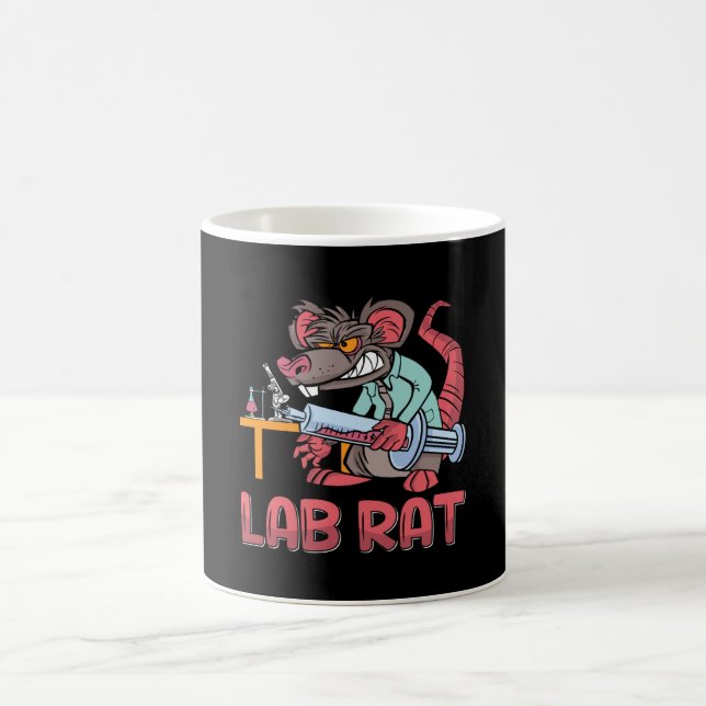 Caneca De Café Lab Tech Lab Rat Laboratory Chemist Technician (Centro)