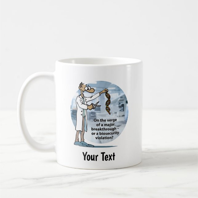 Caneca De Café Lablife Cutting Edge Biology (Esquerda)