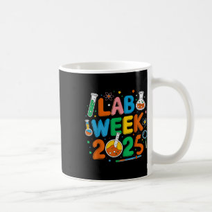 Caneca De Café Laboratório de Medicina Cientista Retro Semana 202
