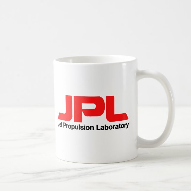 Caneca De Café Laboratório de propulsão a jacto (Direita)