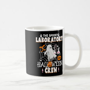 Caneca De Café Laboratório Halloween Crew Spooky Medical Lab Scie