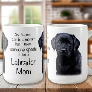 Caneca De Café Laboratório Negro - Mãe Canina - Dia de as mães