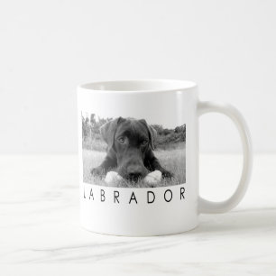Caneca De Café Labrador B&W