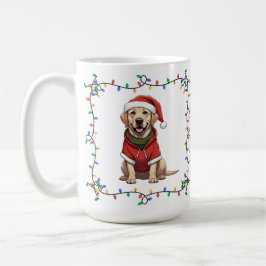 Caneca De Café Labrador Bonito - Mug de Natal de Retriever