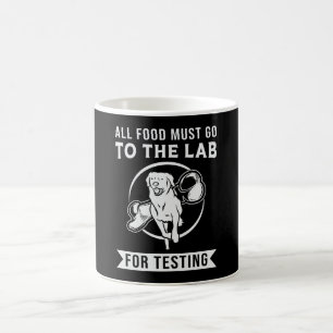 Caneca De Café Labrador O Laboratório De Testes De Cão De Retriev