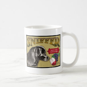 Caneca De Café Labrador Preto