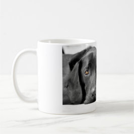 Caneca De Café Labrador preto