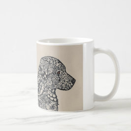 Caneca De Café Labrador Retreiver Pup