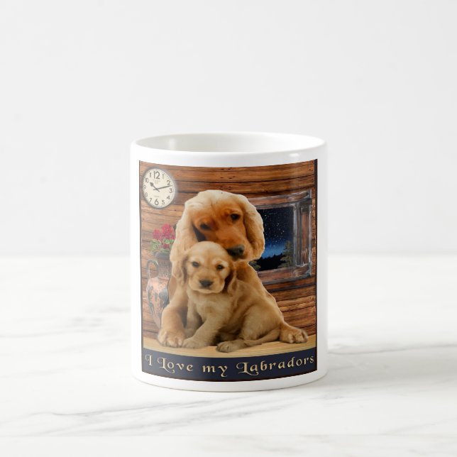 Caneca De Café Labrador Retriever (Centro)