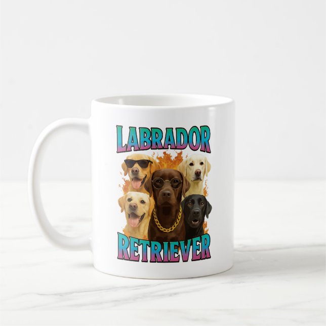 Caneca De Café Labrador Retriever  (Esquerda)