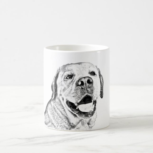 Caneca De Café Labrador Retriever (Centro)