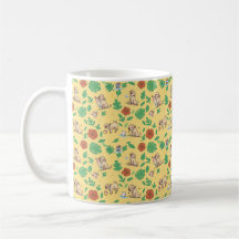 Caneca de Café Labrador Retriever com Kaw de Verão