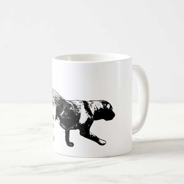 Caneca De Café Labrador Retriever Ink Art Mug (Frente Esquerda)