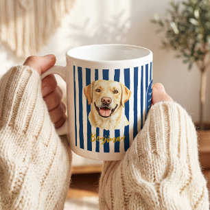 Caneca De Café Labrador Retriever Personalizado Amante do Cão L