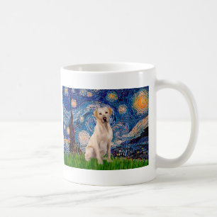 Caneca De Café Labrador (Y7) - Noite Estelar