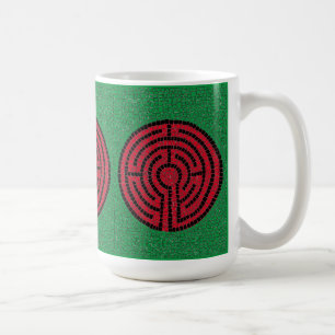 Caneca De Café LABYRINTH IX Tall White Mug