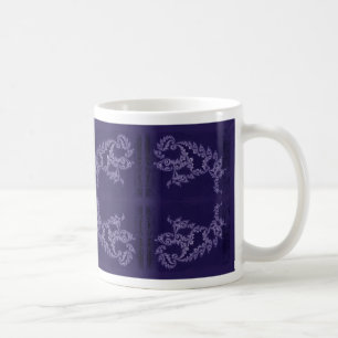 Caneca De Café Lacey Swimmer - Azul Roxo