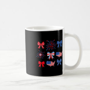 Caneca De Café Laco Coquete 4 De Julho Fogueira Vermelho Branco E