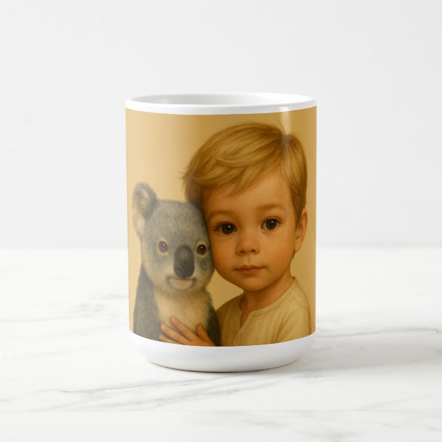 Caneca De Café Laço do Selvagem e Inocente (Coala) (Centro)