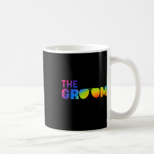 Caneca De Café Laço Tie Dye do Noivo Óculos Legais Camisa Diverti