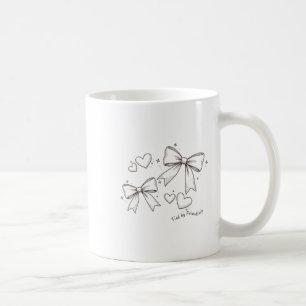 Caneca De Café Laços De Amizade Melhor Amigo Fita Combinando Cabe