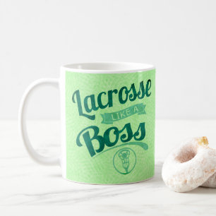 Caneca De Café Lacrosse Como Um Chefe