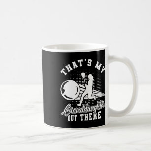 Caneca De Café Lacrosse, é minha neta lá fora, vovô.
