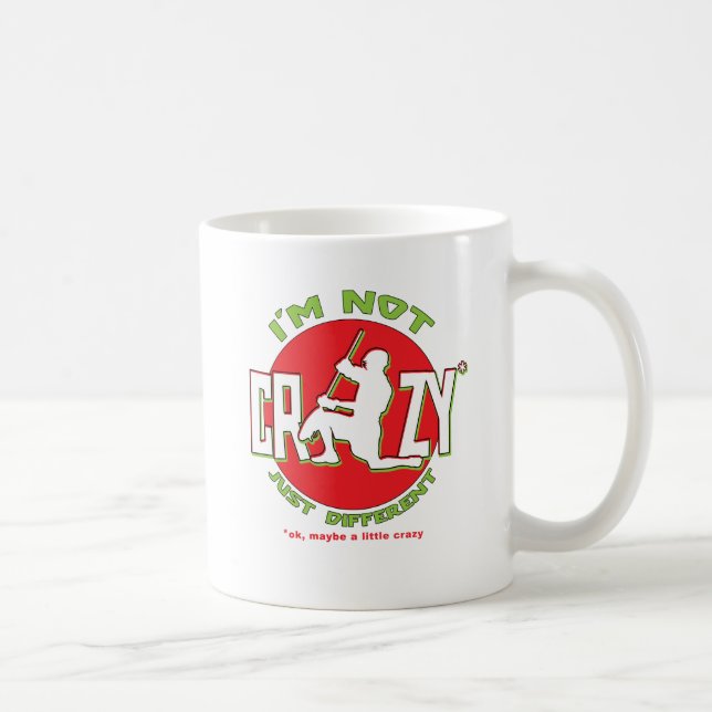Caneca De Café Lacrosse Goalie Design (Direita)
