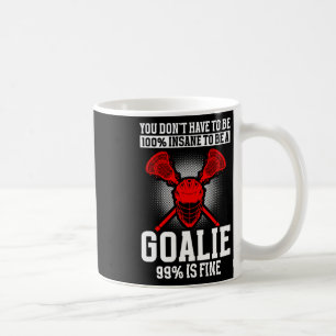 Caneca De Café Lacrosse Goalie Lacrosse Luvas Stick Lax Goalie 1