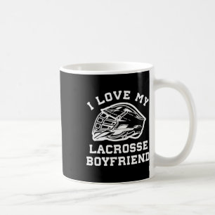 Caneca De Café Lacrosse I Love My Lacrosse Namorado