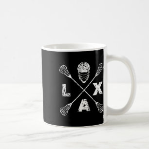 Caneca De Café Lacrosse Lax Cross Axis