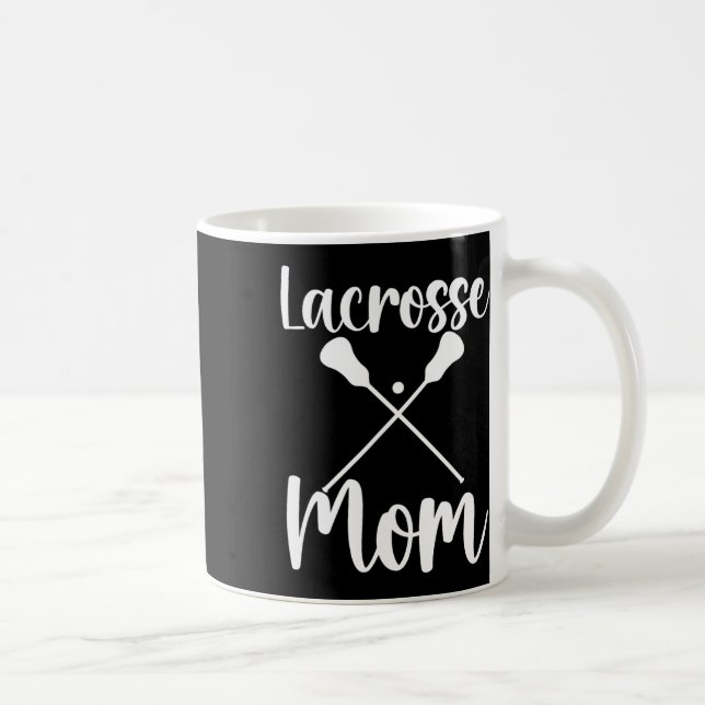 Caneca De Café Lacrosse Mãe 2 (Direita)