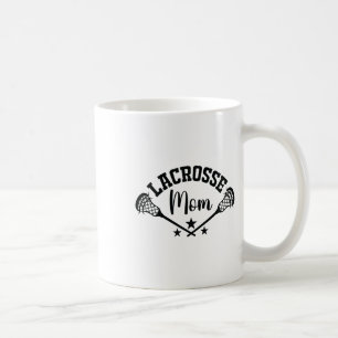 Caneca De Café Lacrosse Mãe Lacrosse Stick Esposa Mulheres Lacros