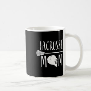 Caneca De Café Lacrosse Mãe Mulher Vintage Lax Gift Shirt
