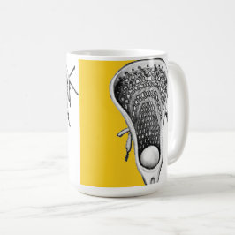 Caneca De Café Lacrosse Novelty Gift Coffee Mug