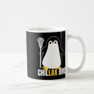 Caneca De Café Lacrosse Penguin Funny Lax Team Lacrosse Natal